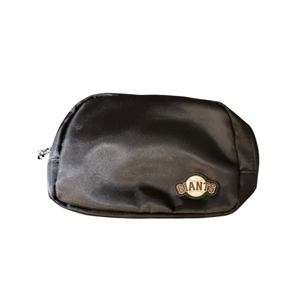 San Francisco Giants MLB Bag Fanny Pack Black Blue Shield California SF Logo